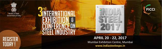 Переход на сайт India Steel Expo 2017